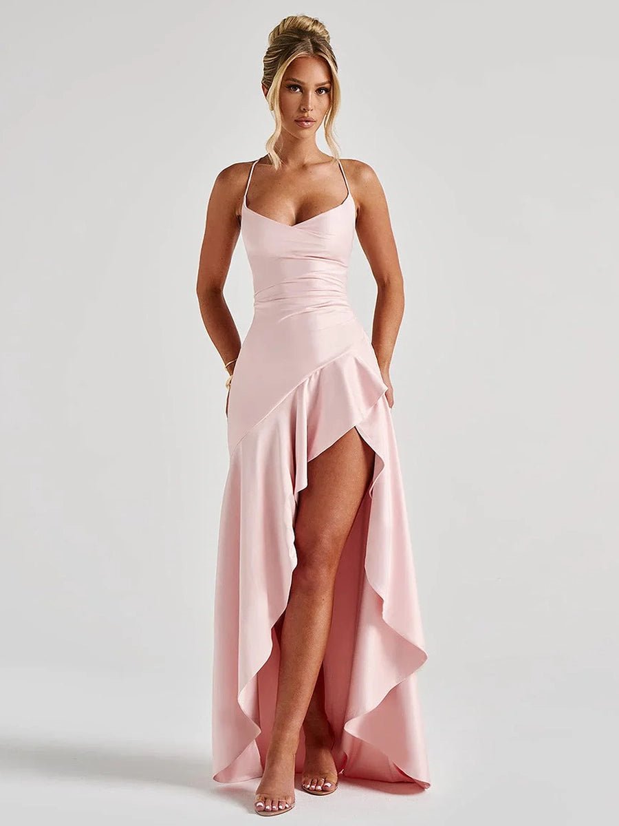 Bethany Backless Ruffles Irregular Dress SummerOtherCelidiorCelidiorCJLY232643605EV