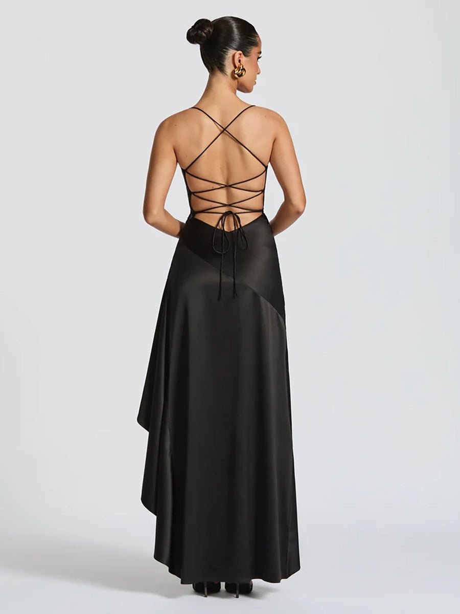 Bethany Backless Ruffles Irregular Dress SummerOtherCelidiorCelidiorCJLY232643623WD