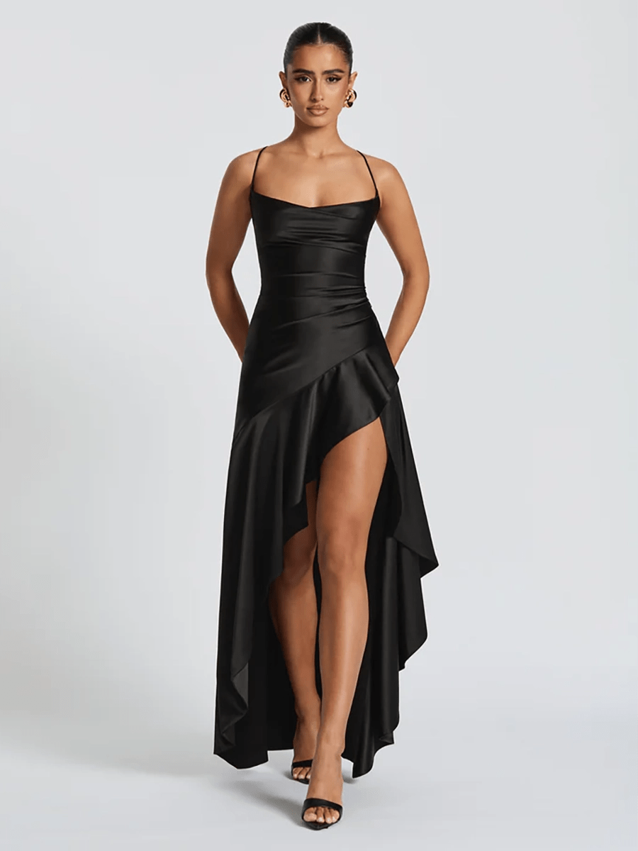 Bethany Backless Ruffles Irregular Dress SummerOtherCelidiorCelidiorCJLY232643623WD