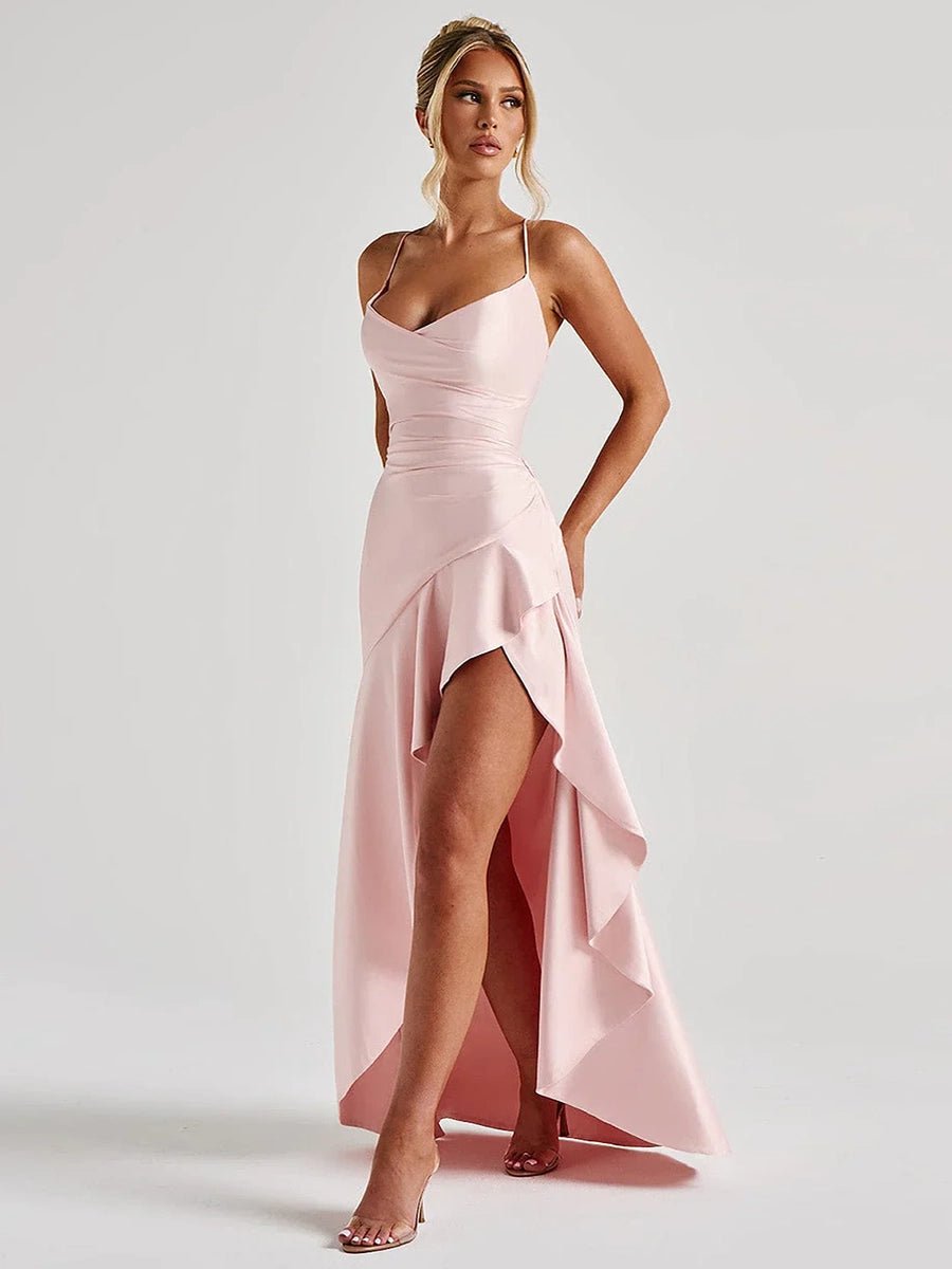 Bethany Backless Ruffles Irregular Dress SummerOtherCelidiorCelidiorCJLY232643623WD