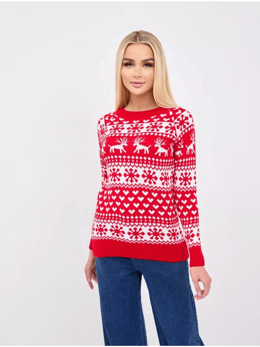 Brigitte Christmas SweaterOtherCelidiorCelidiorCJNSSYMY02636-Red-One size