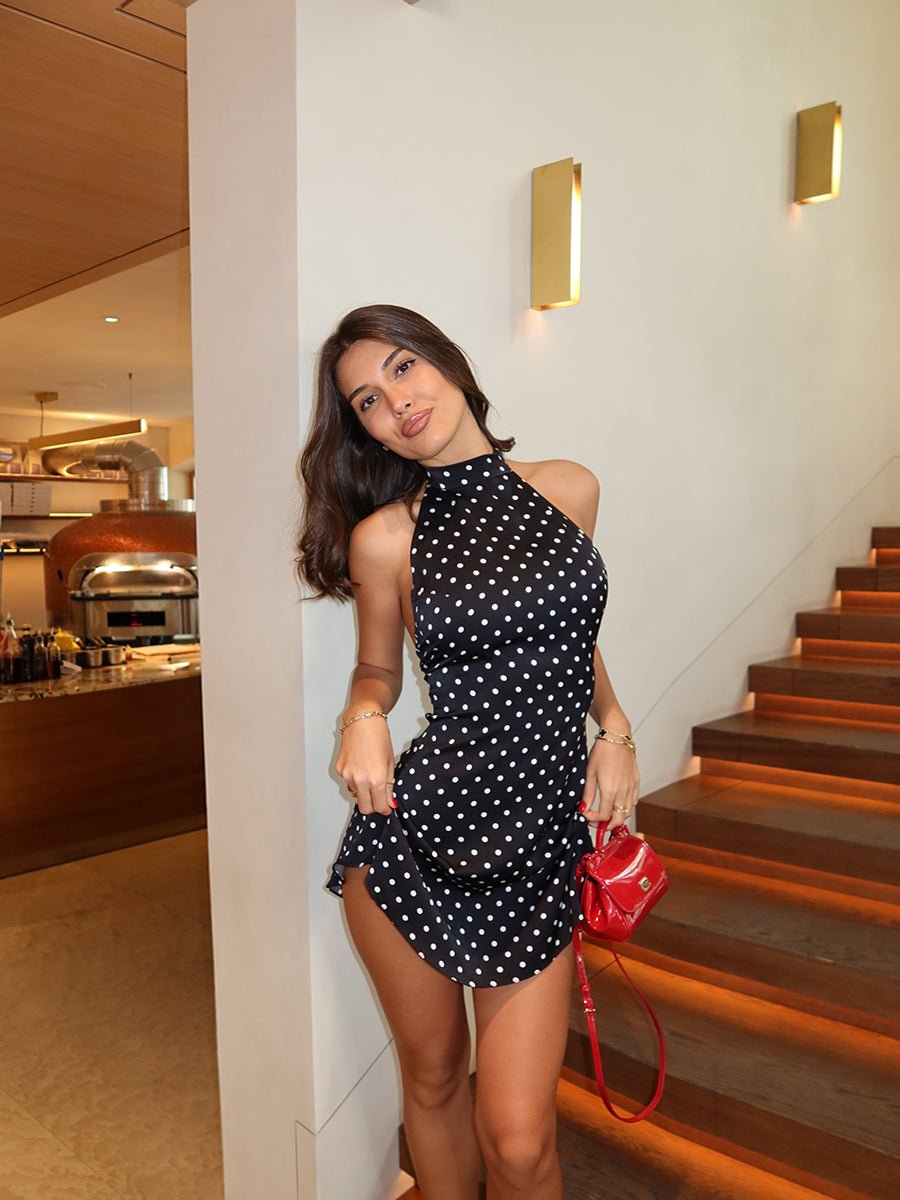 Cheryl Dot Printed SexyA - Line DressOtherCelidiorCelidiorCJLY242378103CX1