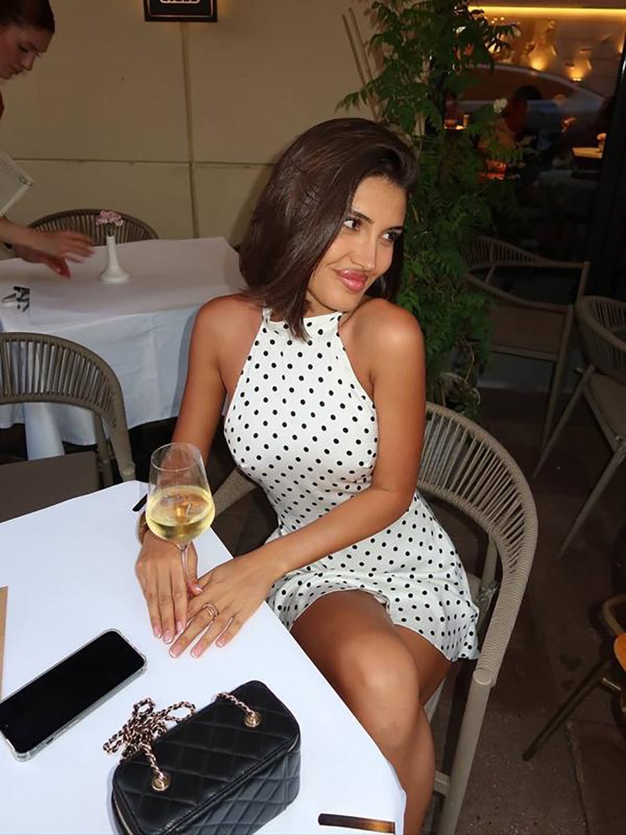 Cheryl Dot Printed SexyA - Line DressOtherCelidiorCelidiorCJLY242378103CX1