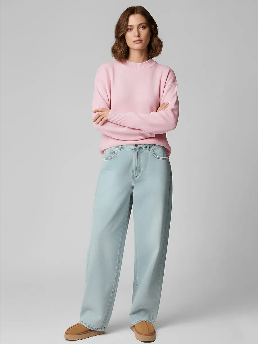 Deidra Crew Neck Pullover SweaterOtherCelidiorCelidiorCJMY210017701AZ