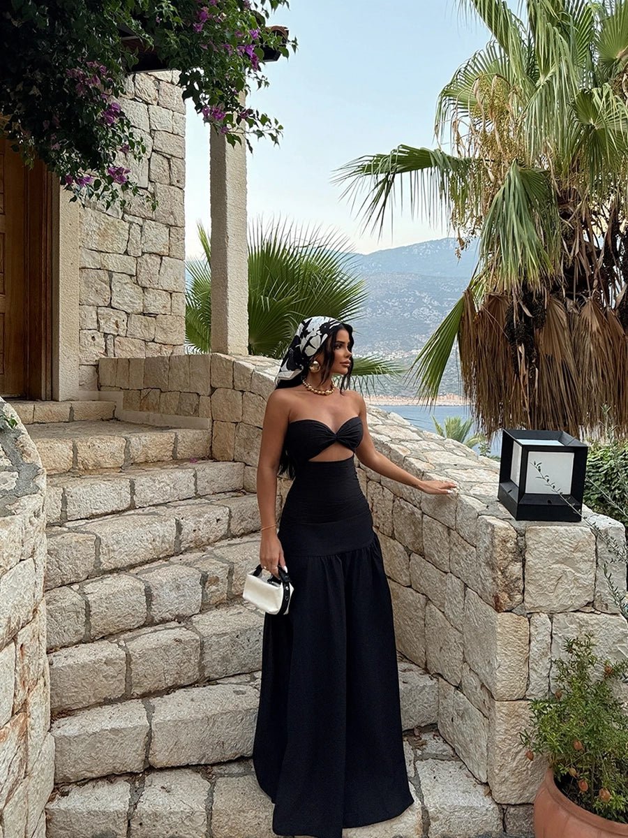 Donna Hollow - out Cinched Elegant DressOtherCelidiorCelidiorCJLY241129303CX3