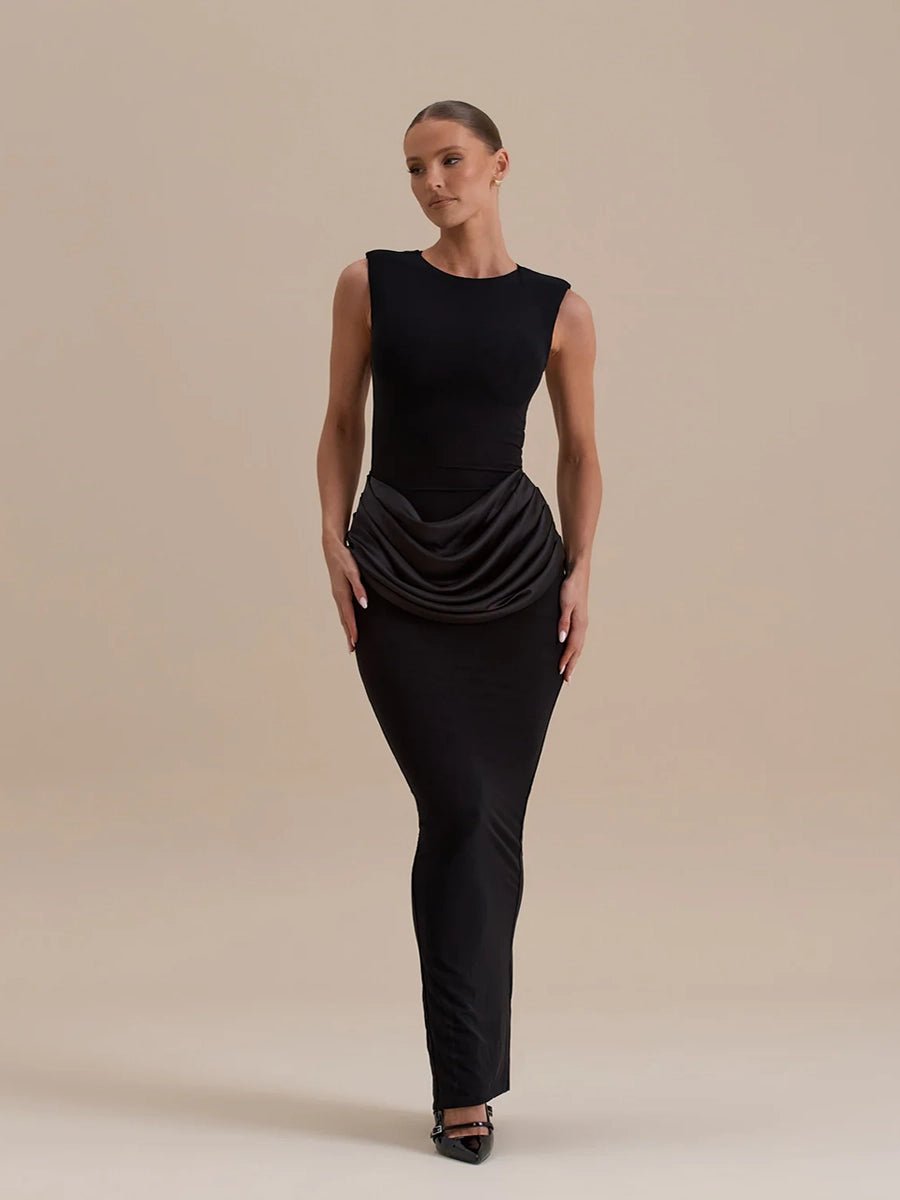 Ehlani Elegant Slim Sleeveless Pleated DressWomen > Dresses > Sleeveless Pleated DressCelidiorCelidiorCJLY234335701AZ