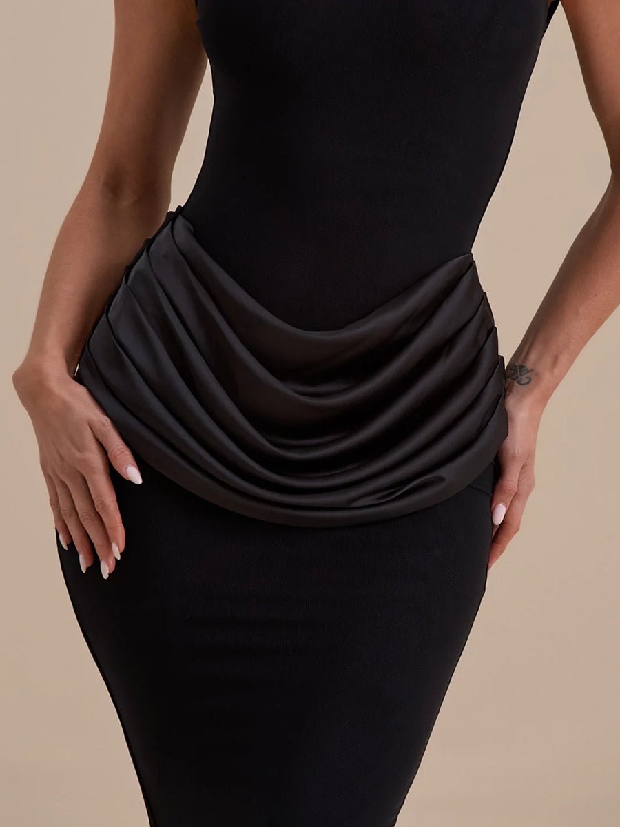 Ehlani Elegant Slim Sleeveless Pleated DressWomen > Dresses > Sleeveless Pleated DressCelidiorCelidiorCJLY234335701AZ