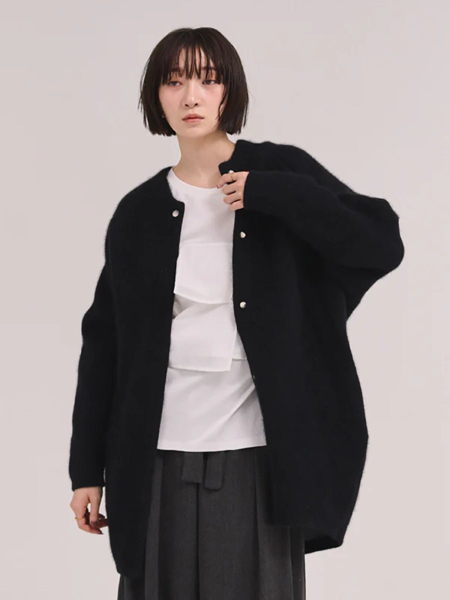 Elayne Loose Round Neck CardiganOtherCelidiorCelidiorCJMY184010701AZ