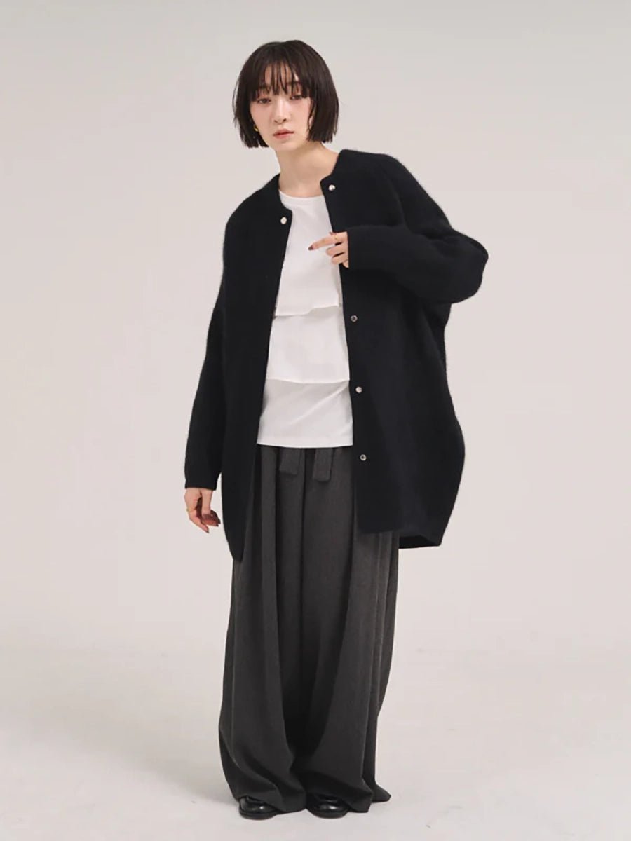 Elayne Loose Round Neck CardiganOtherCelidiorCelidiorCJMY184010701AZ