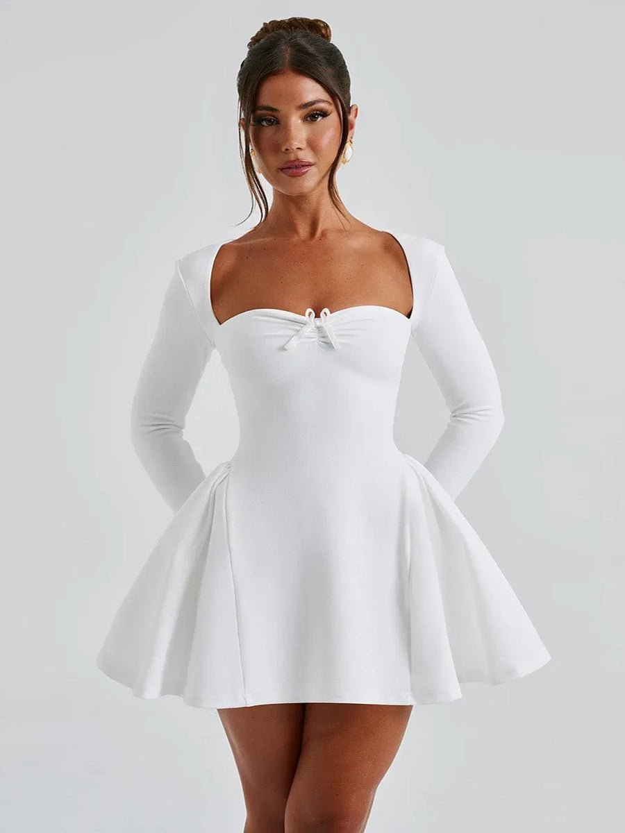 Eleonore Long - sleeved Dress Slim A - line Short Dressed Party Evening For WomenOtherCelidiorCelidiorCJLY223029612LO