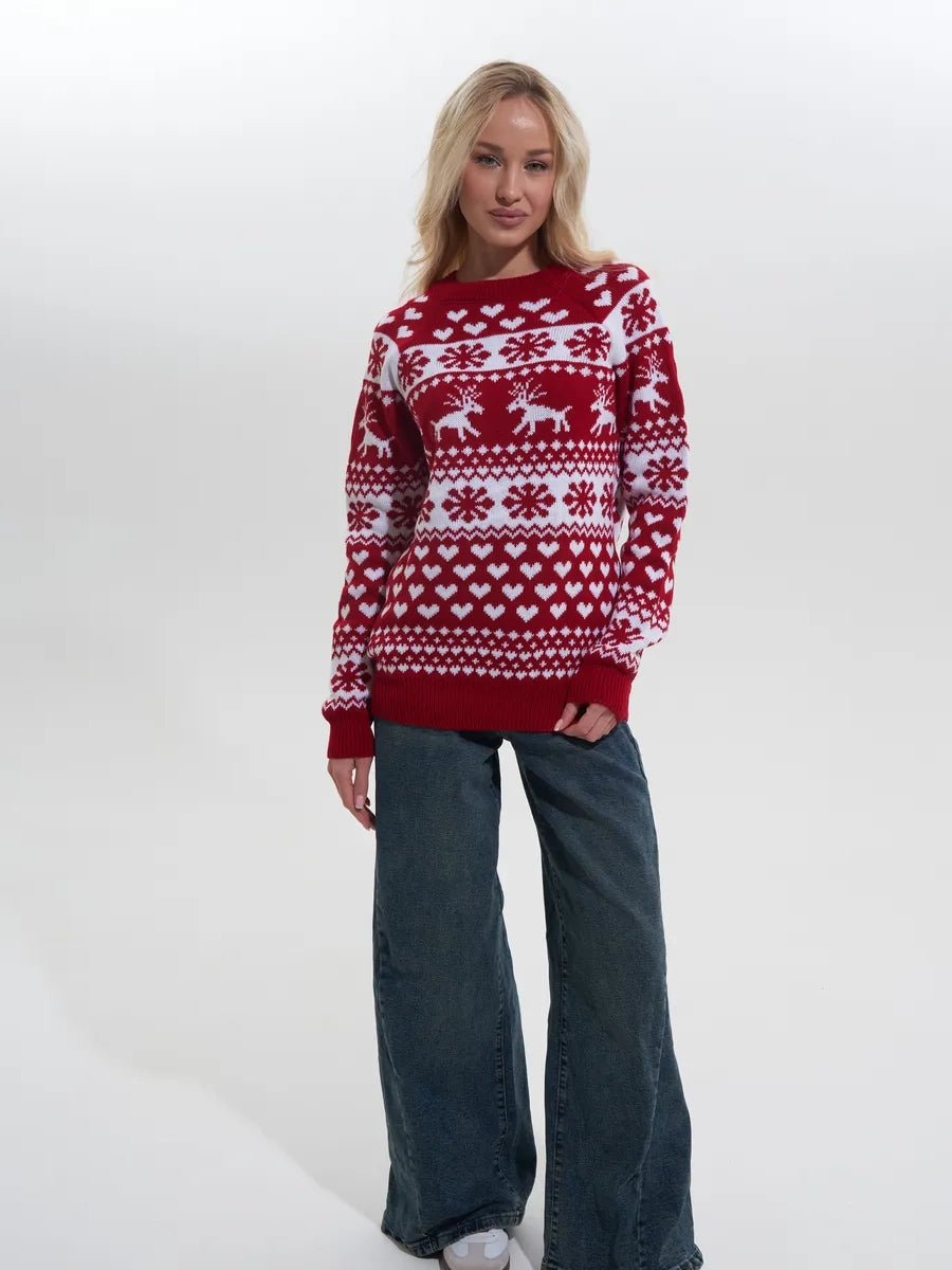 Emmalee Christmas SweaterOtherCelidiorCelidiorCJNSSYMY02698-Red-S
