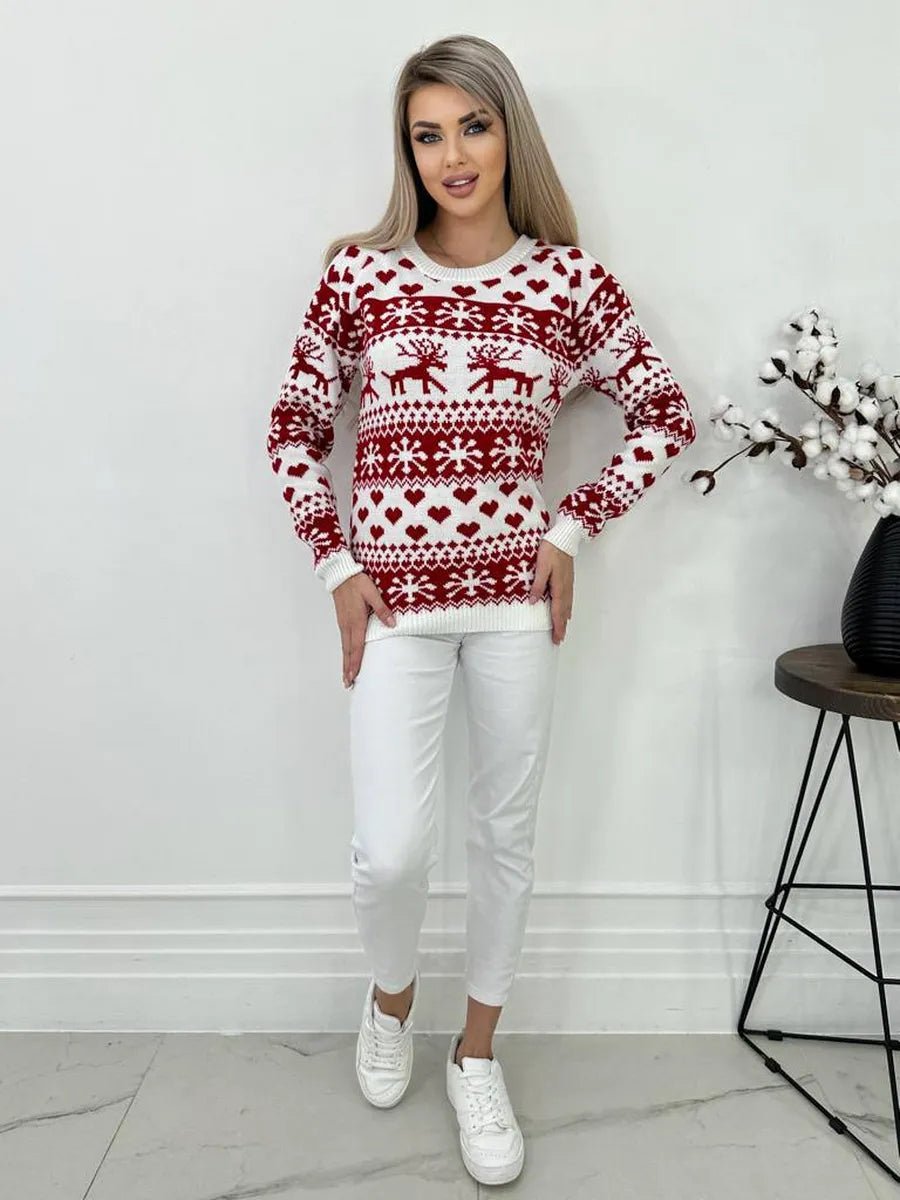 Emmalee Christmas SweaterOtherCelidiorCelidiorCJNSSYMY02698-Red-S
