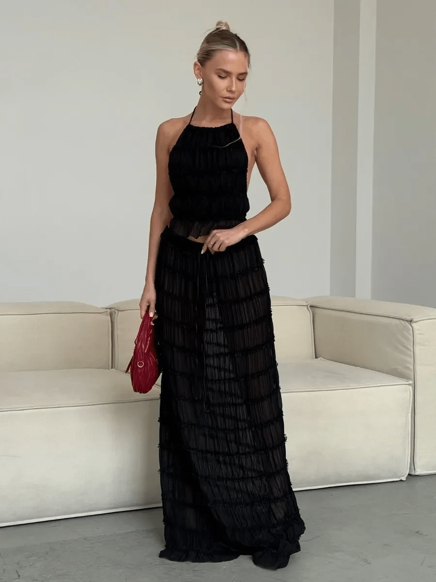Freddie Dress Sleeveless Backless - Celidior