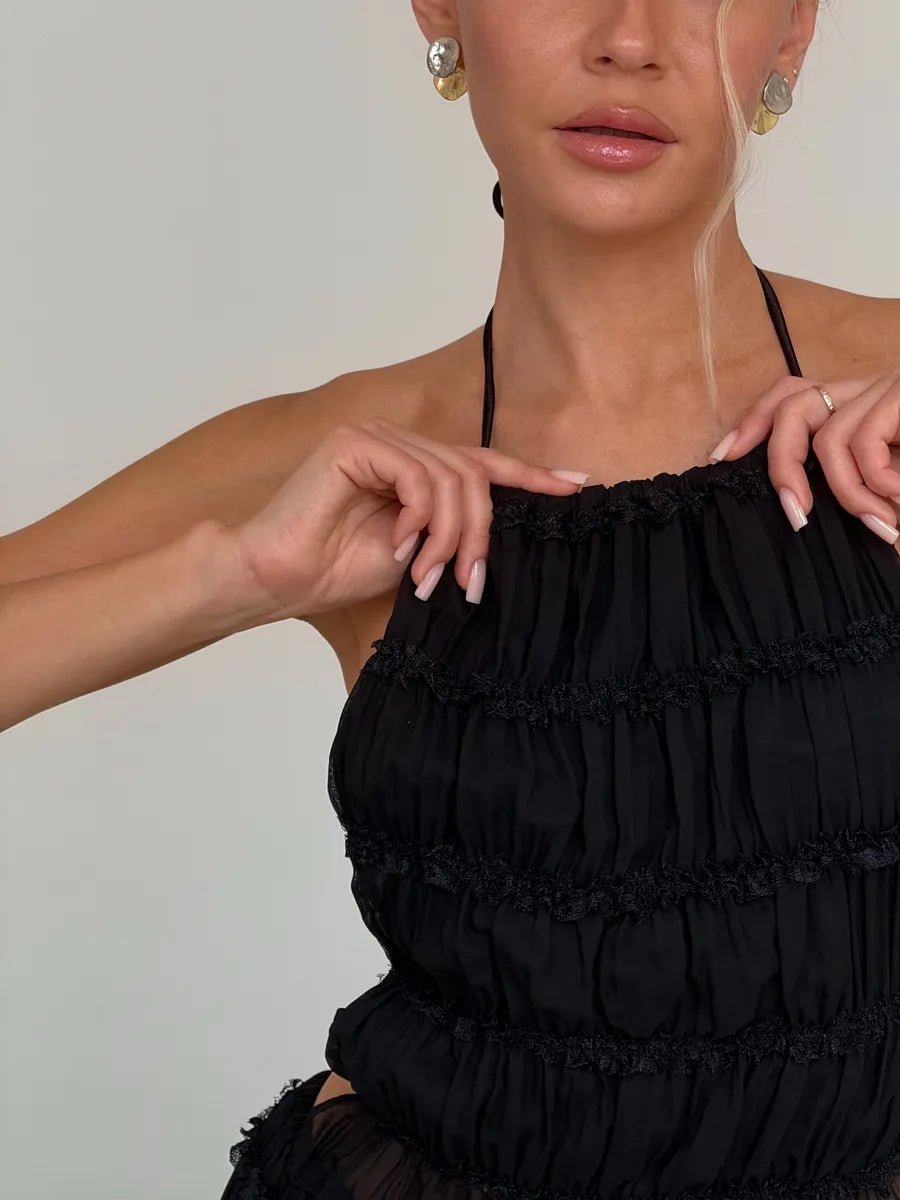 Freddie Dress Sleeveless Backless - Celidior