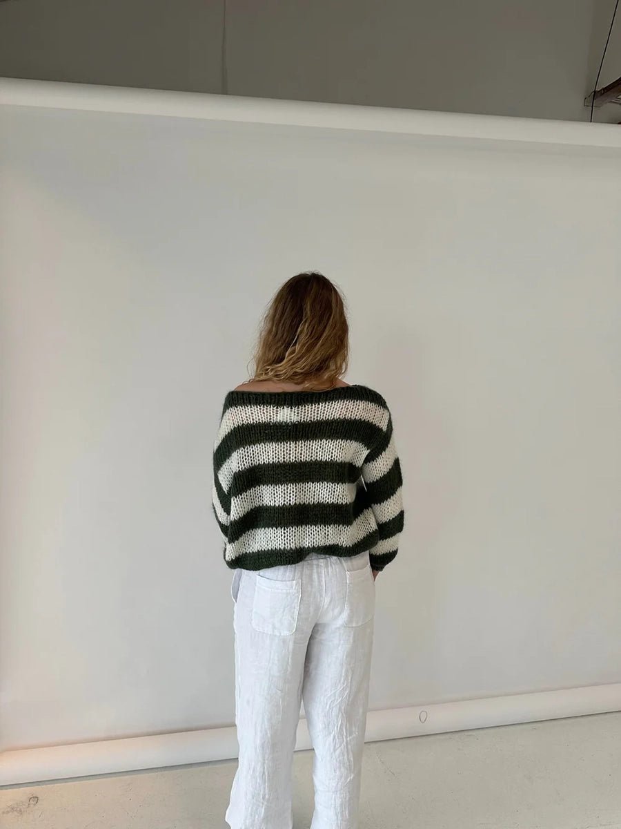 Jaida Loose Striped Pullover SweaterOtherCelidiorCelidiorCJMY211857804DW