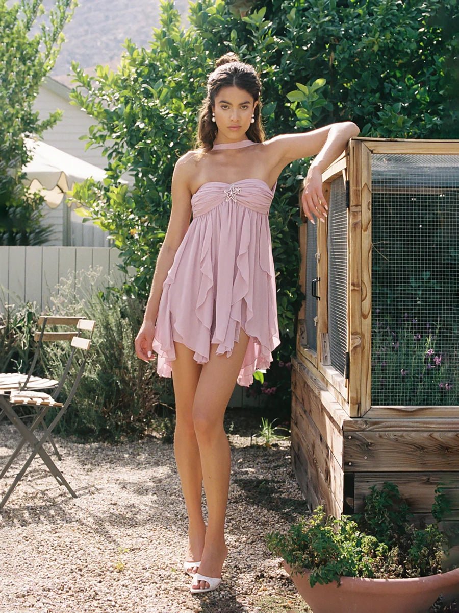 Jocelyn Ins Halter Neck Backless Dress SummerOtherCelidiorCelidiorCJLY240522218RI