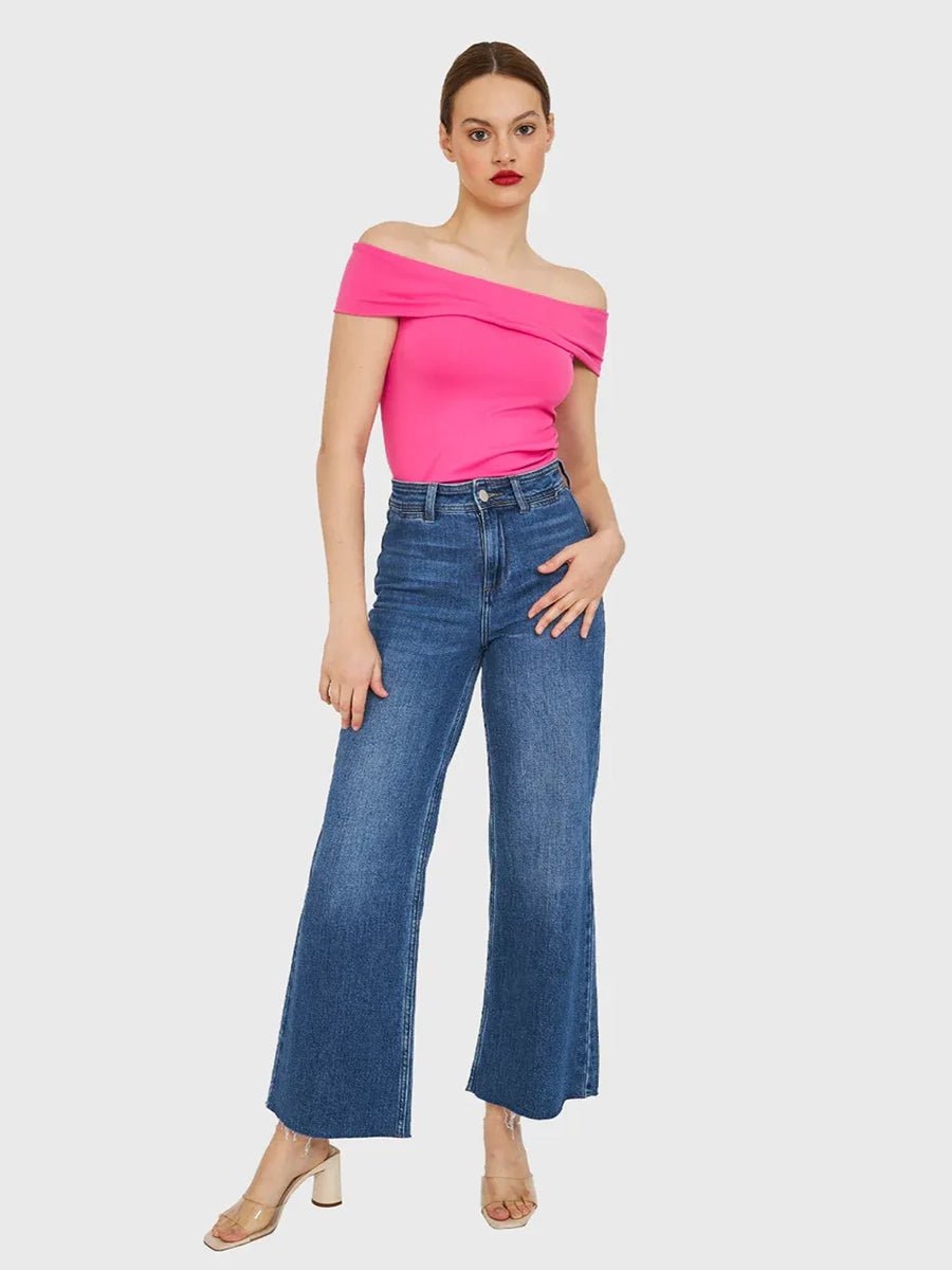 Kristy Tube Top Sexy T-shirt Off - shoulderOtherCelidiorCelidiorCJCS199823207GT