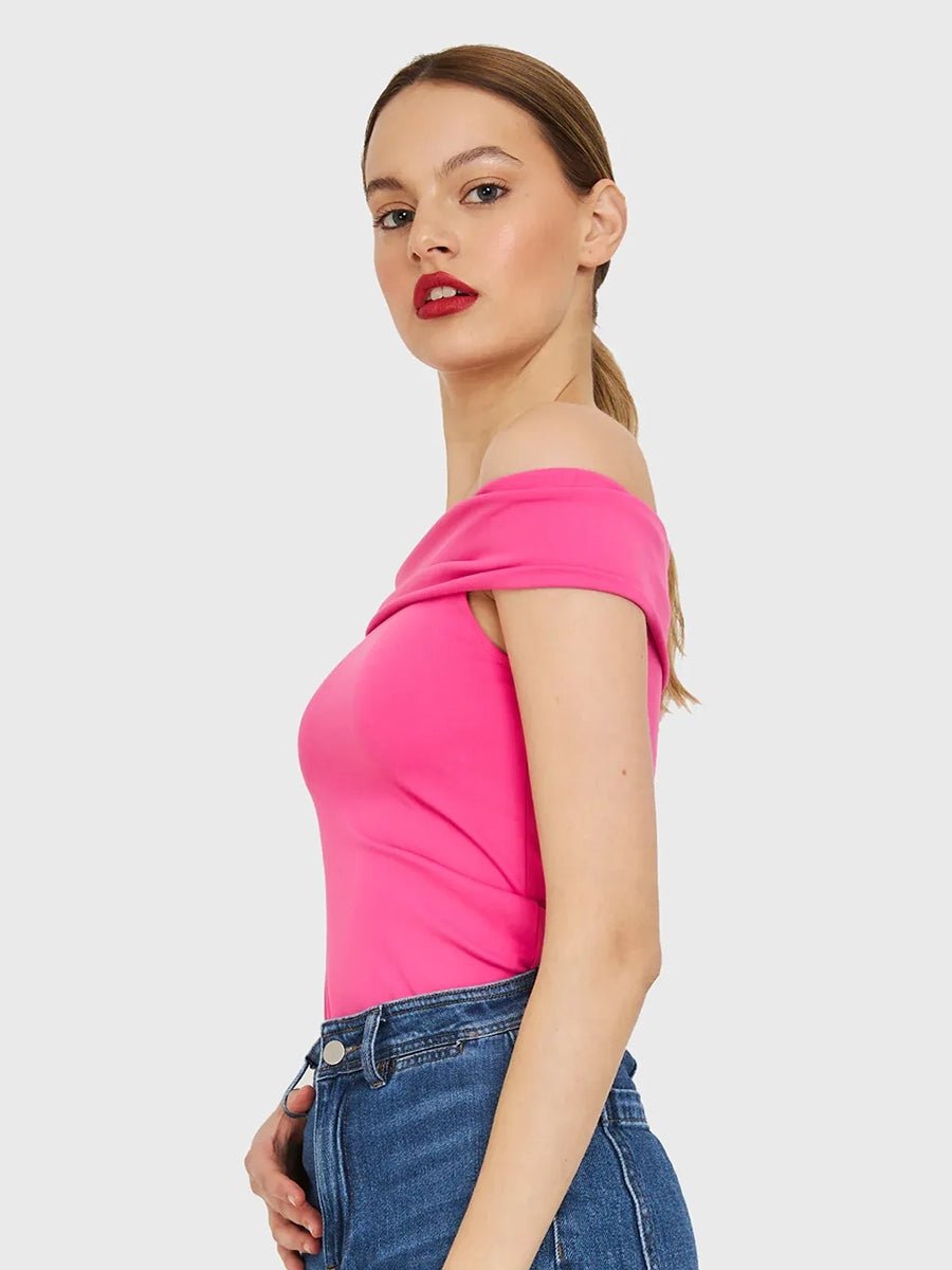 Kristy Tube Top Sexy T-shirt Off - shoulderOtherCelidiorCelidiorCJCS199823207GT