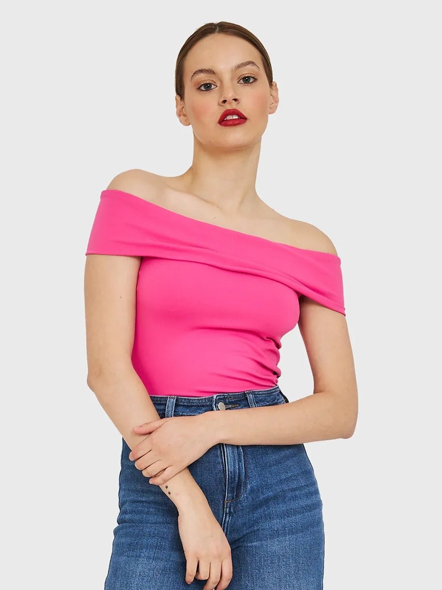 Kristy Tube Top Sexy T-shirt Off - shoulderOtherCelidiorCelidiorCJCS199823207GT