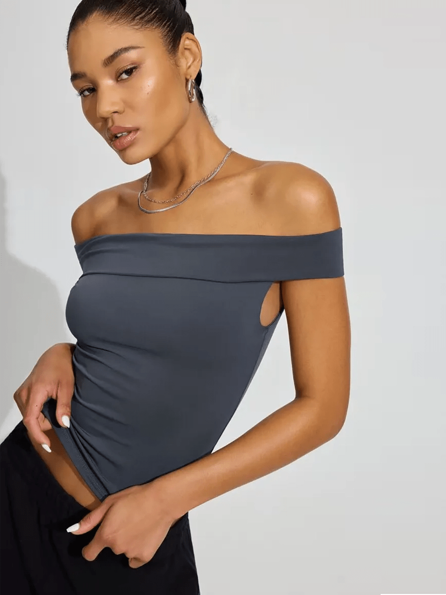 Kristy Tube Top Sexy T-shirt Off - shoulderOtherCelidiorCelidiorCJCS199823211KP