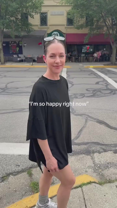 Mayra Loose Short-sleeved T-shirt (5).mp4