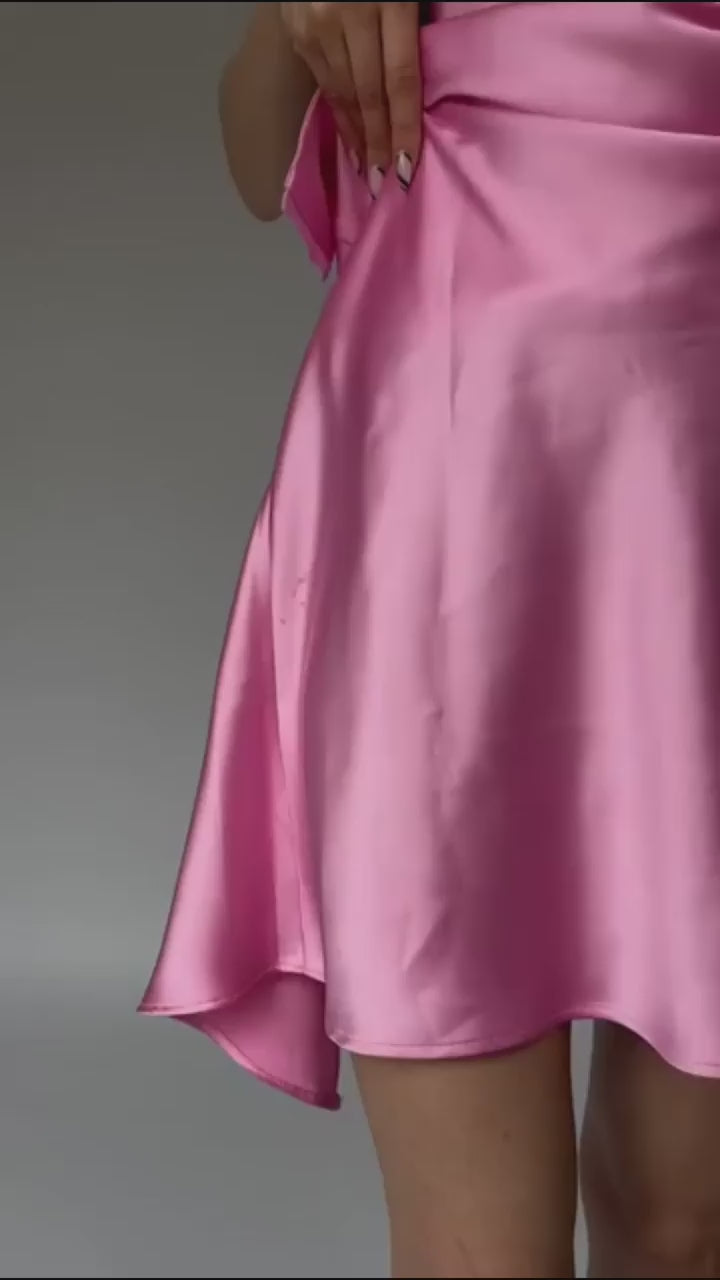 Mian Satin Long Dresses Elegant Sleeveless (5).mp4