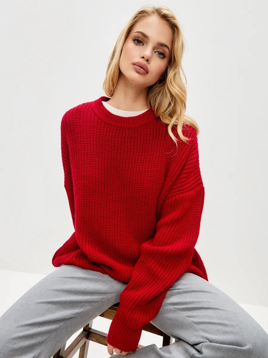 Shreya Sweater WomenOtherCelidiorCelidiorCJNSSYMY01283-Red-S