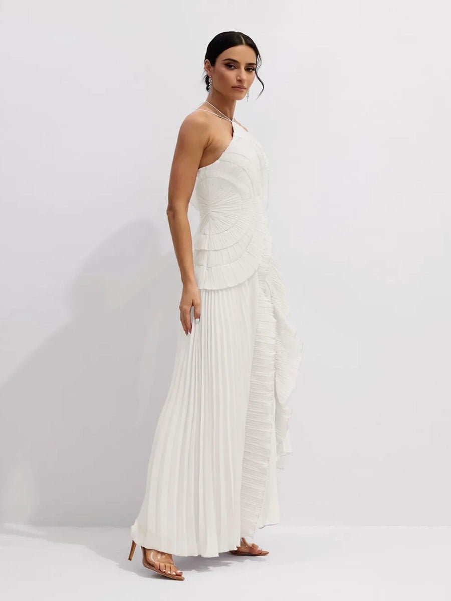 Sitara Women Strapless Sexy Backless Slit Tassel Elegant DressApparel & Accessories > Clothing > Dresses > Cocktail DressesCelidiorCelidiorCJYD277980102BYnull