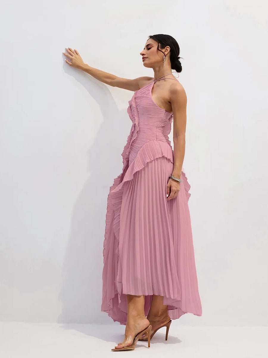 Sitara Women Strapless Sexy Backless Slit Tassel Elegant DressApparel & Accessories > Clothing > Dresses > Cocktail DressesCelidiorCelidiorCJYD277980103CXnull