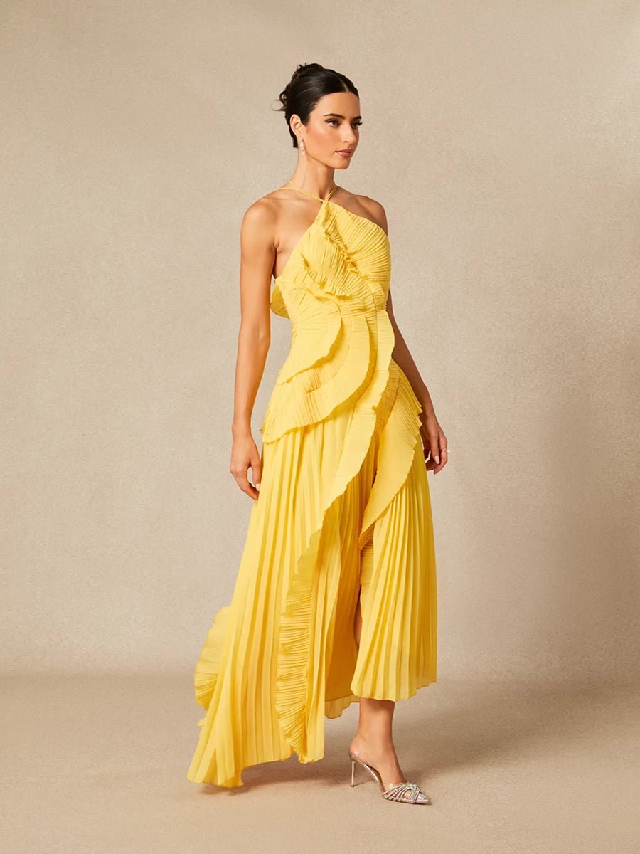 Sitara Women Strapless Sexy Backless Slit Tassel Elegant DressApparel & Accessories > Clothing > Dresses > Cocktail DressesCelidiorCelidiorCJYD277980104DWnull