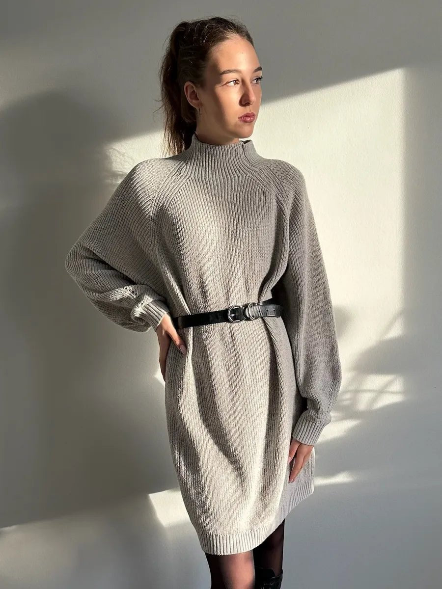 Tala Sweater DressdressesCelidiorCelidiorCJNSSYMY00527-Apricot-S