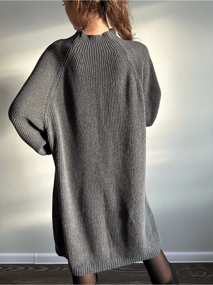 Tala Sweater DressdressesCelidiorCelidiorCJNSSYMY00527-Dark grey-S